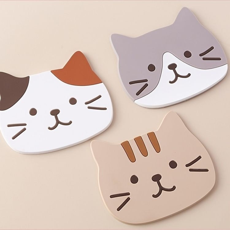 Pawsome Untersetzer mit Katzen-Design