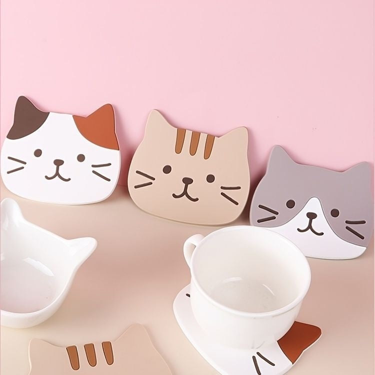 Pawsome Untersetzer mit Katzen-Design