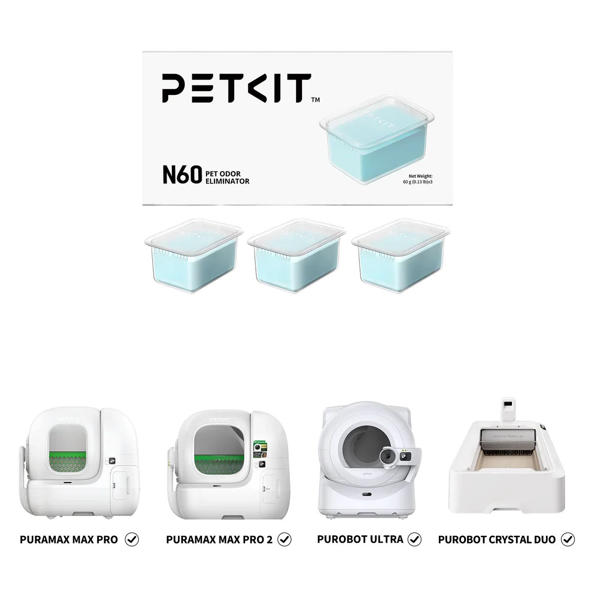 Haustier-Geruchsneutralisierer N60 – Petkit