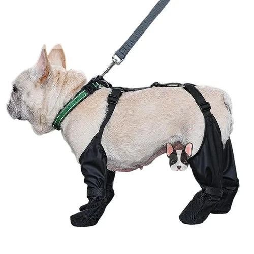 Wasserdichte Hundeschuhe – Verstellbare Hundeboots Atmungsaktiv